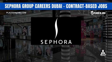 Sephora Internship Dubai Contract Based Jobs In The Uae