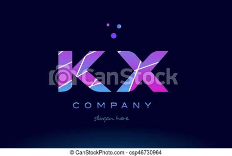 편지 벡터 x 핑크 아이콘 로고 제왕의 파랑 kx 착색되는 알파벳 k 편지 벡터 회사 x 배경 핑크 아이콘 로고 제왕의 파랑 창조