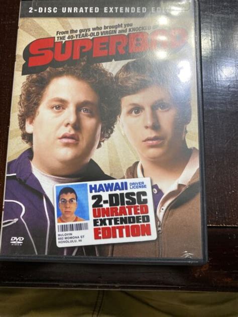 Superbad Two Disc Unrated Extended Edition Brand New Ebay