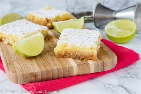 Margarita Bars Recipe Dinners Dishes And Desserts