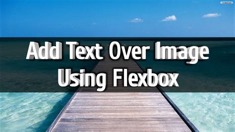 How To Add Text On An Image In Html The Meta Pictures