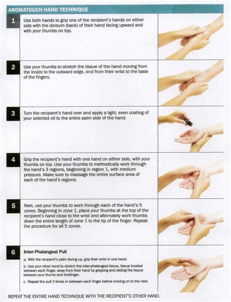 How To Aromatouch Hand Technique With A Essential Oils Essential Oils Pinterest Doterra
