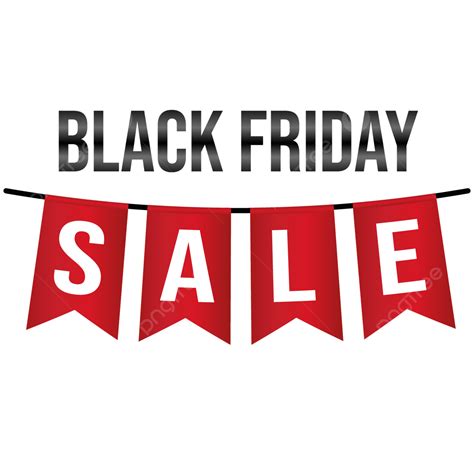 Black Friday Design Black Friday Sale Flag Png And Vector With