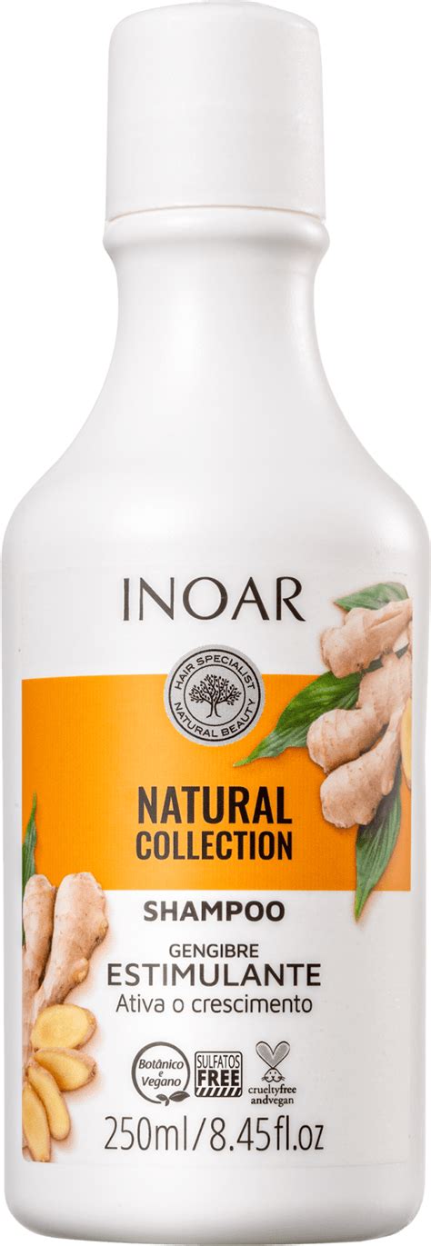 Inoar Natural Collection Gengibre Shampoo | Loja INOAR