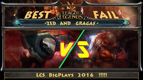 League Of Legends ´ Best Fails ´ Lcs Not So Big Play Youtube