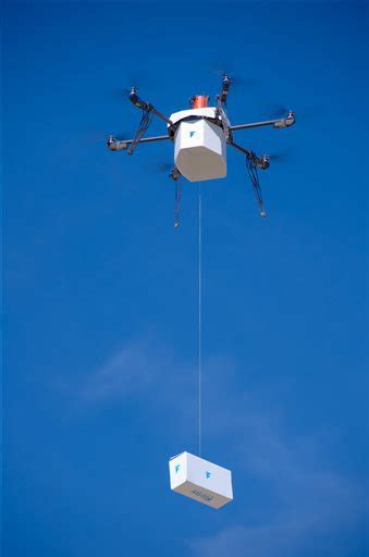 For First Time Drone Delivers Package To Residential Area Update
