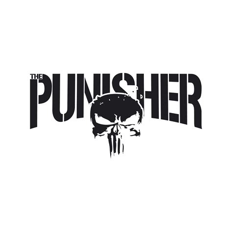 Punisher 02 Superhero Graphics Design Svg Dxf By
