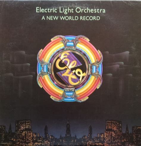 Electric Light Orchestra A New World Record 1976 Embossed Vinyl