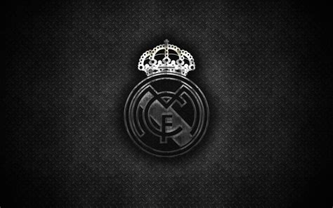 ❤ get the best real madrid logo wallpaper hd 2018 on wallpaperset. Download wallpapers Real Madrid CF, 4k, metal logo ...