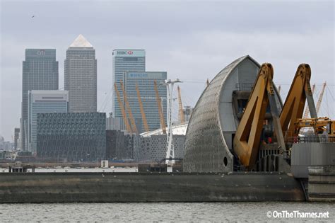 Thames Barrier Closed For The First Time This Year To Protect London