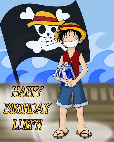 Monkey D Luffy Birthday