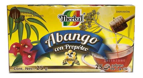 Té Abango Con Propóleo 25 Sobres Therbal (6 Cajas) | Mercado Libre
