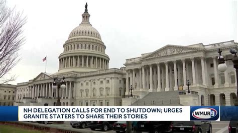 nh congressional delegation calls for end to government shutdown