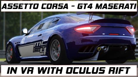 Assetto Corsa VR Maserati GT4 Red Bull Ring Oculus Rift YouTube
