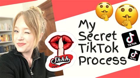 my secret tiktok process rachel pedersen the queen of social media