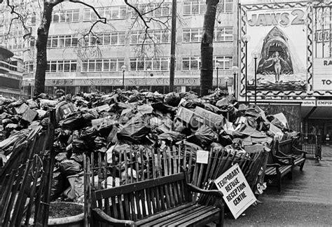 winter of discontent 1979 rubbish piling up leicester …