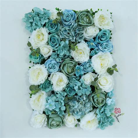 Artificial Flower Wall Backdrop For Wedding Arrangement Etsy