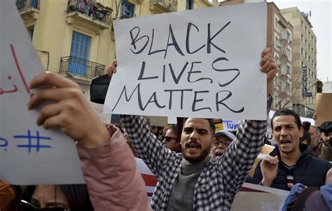 Breaking News Hundreds Of Protestors Denounce Racism In Tunisia After