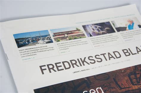 Newspaper redesign | Fredrikstad blad | Behance