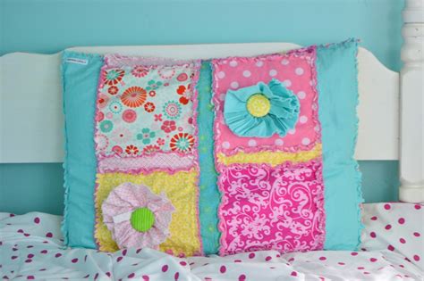 You can replace the covers of old pillows with new shams, or you can change the pillow shams to decorate for special occasions. Rag Quilt Pillow Sham Sewing Pattern | A Vision to ...