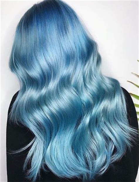 31 Blue Looks To Brighten Your Day Sky Blue Hair Perfect Blonde Hair