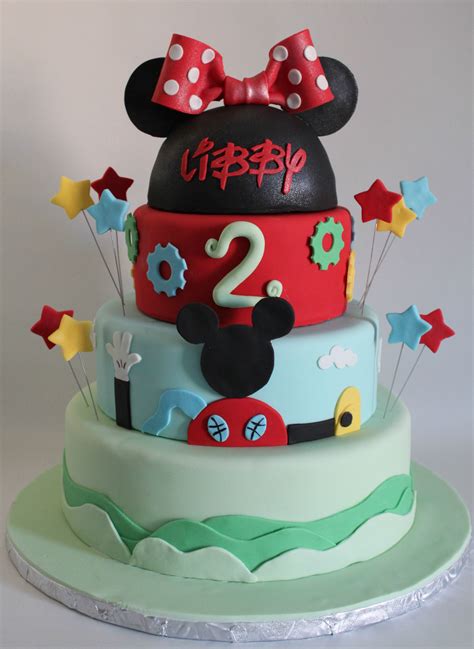 Minnie Mouse Clubhouse Cake Lil Miss Cakes