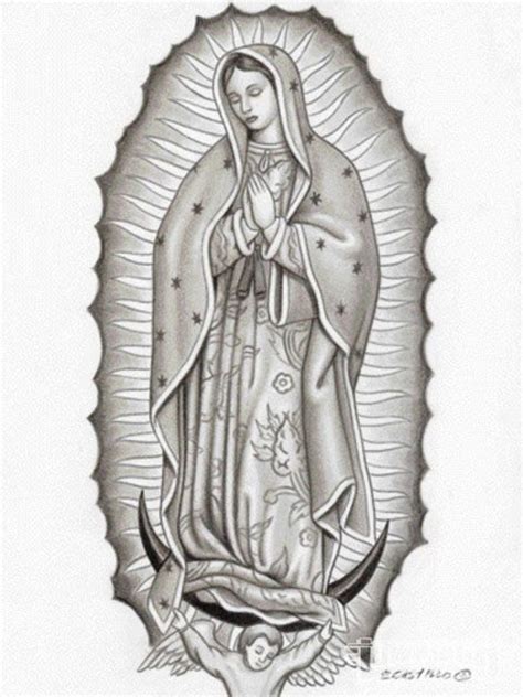 Virgen De Guadalupe Chicano Art Tattoos Mexican Art Tattoos Tattoo