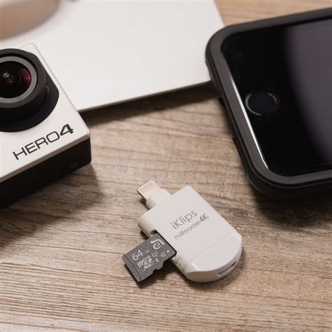 MicroSD Card Reader // Lightning + Micro USB // White (Standard) - Adam ...