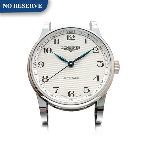 Longines Manufactured By Ruegg A Chrome Plated Wall Clock Circa