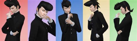 Yandere Simulator To The Sims 4 Male Delinquent Poponopun Sims 4