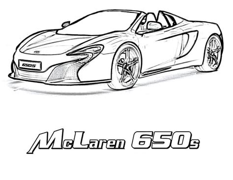 Mclaren Coloring Coloring Pages