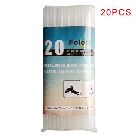 Folote Full Size Strong Hot Melt Glue Sticks 7 16 X 7 5 20 Sticks Per Packa Ebay