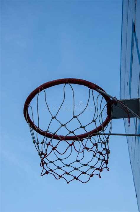 Empty Basketball Hoop Stock Image Image Of Basket Championship 40127825