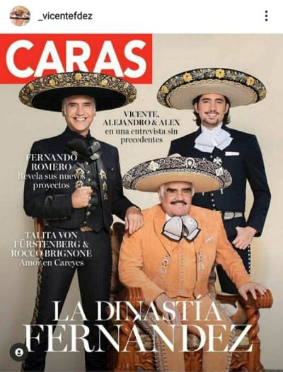 (/ v ɪ ˈ s ɛ n t eɪ /; Video of Vicente Fernández touching the chest of a young ...