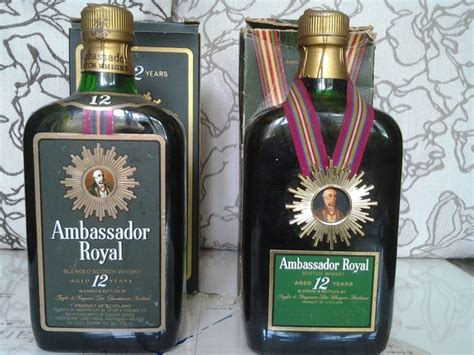 Ambassador of thailand to pakistan paid a visit to mr. Whisky Ambassador Royal 12 years old - 2 different old ...