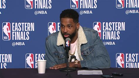 Out for rest of regular season. Tristan Thompson Postgame Interview | Celtics vs Cavaliers Game 4 - Crush That Sports