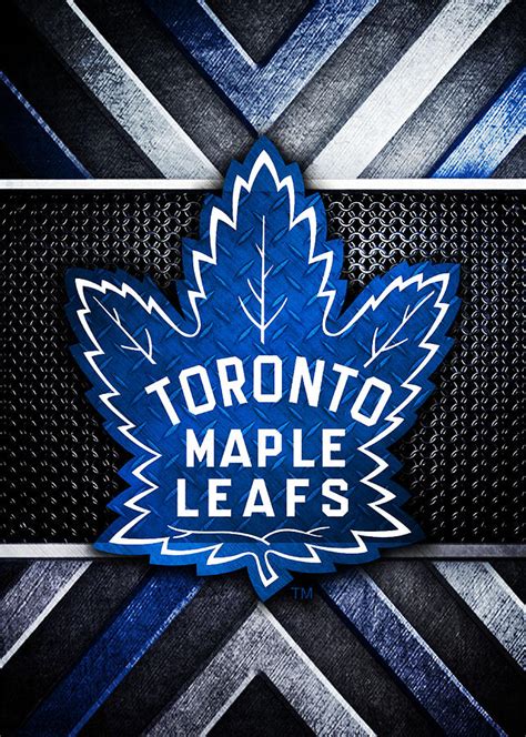 Engvall puts maple leafs on the board in 2nd. Toronto Maple Leafs Logo Art 1 Digital Art by William Ng