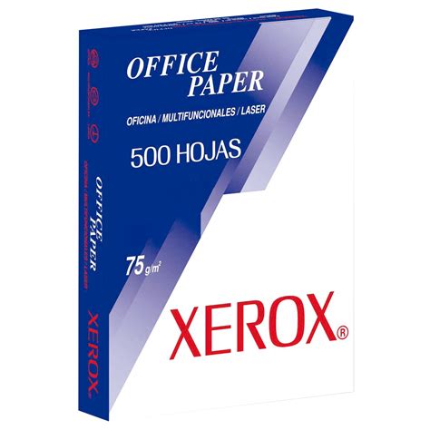 Paquete De Papel Bond Xerox Office Paper 3m2041 500 Hojas Oficio Blanco