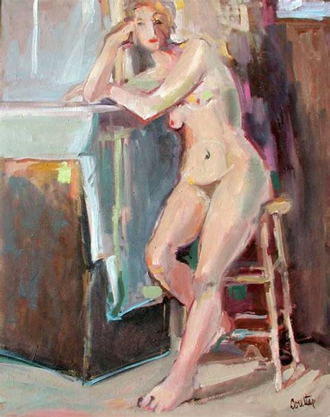 Art Gallery Of Pam Coulter Red Haired Model Nude
