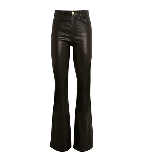 Designer Womens Leather Trousers Harrods Us