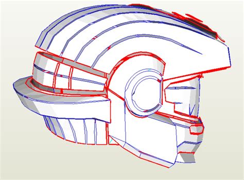 Eva Foam Templates For Halo Grenadier Helmet Etsy