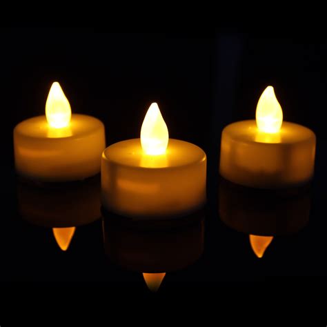 Flickering Led Tealight Candles
