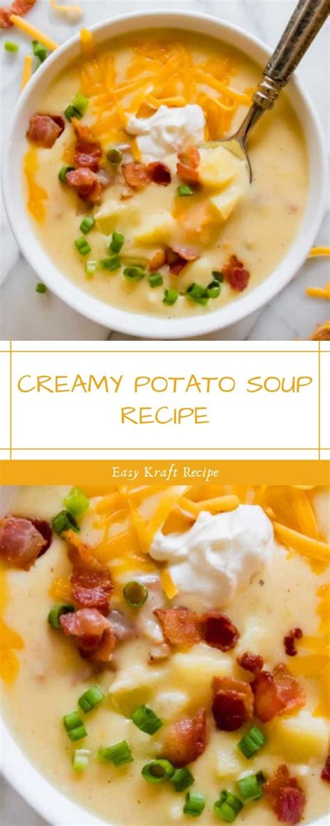 Creamy Potato Soup Recipe Easy Kraft Recipes