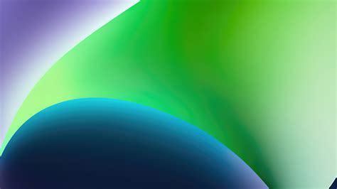 Iphone 14 Abstract Ios 16 Green 4k 330h Wallpaper Pc Desktop