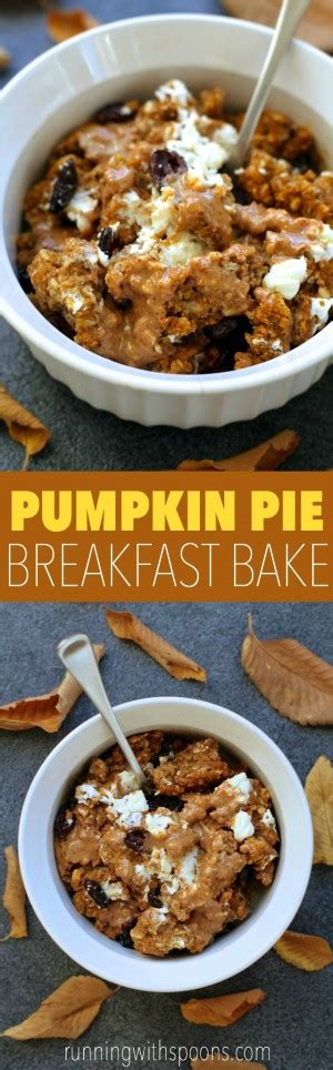 Pumpkin Pie Breakfast Bake