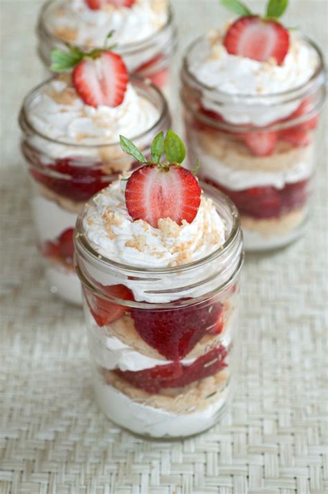 Strawberry Shortcake Stack These Mason Jar Desserts Are Made To