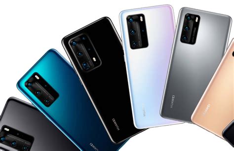 Here Are The Colour Options For The Huawei P40 P40 Pro And P40 Pro Pe