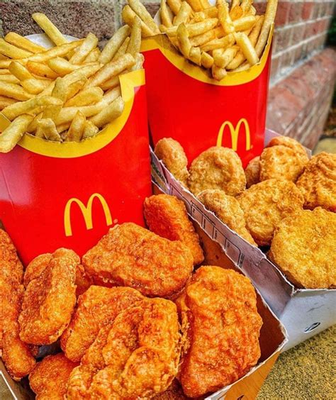 Spicy chicken mcnuggets and mighty. Spicy Chicken Nuggets From McDonalds 📸: @whataleats | Food cravings, Weird food, Aesthetic food