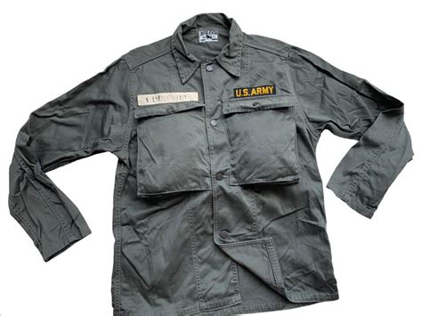 ประมูลสินค้ามือสอง 750 Us Army M43 13 Star Button Field Shirt