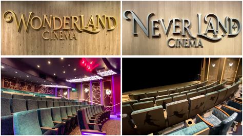 Disney Wish – Wonderland Cinema & Never Land Cinema Walkthrough - YouTube